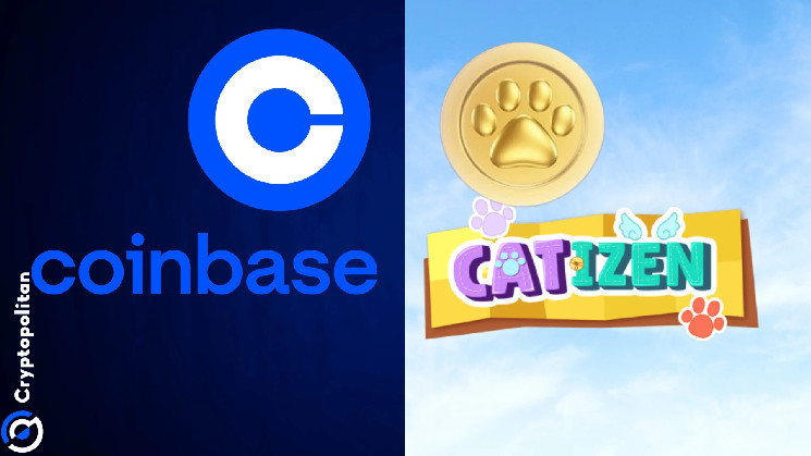Catizen (CATI) perpetual futures launches on Coinbase International