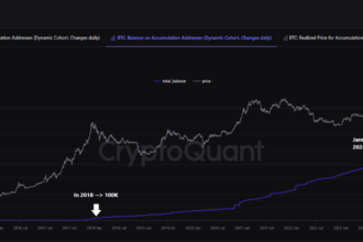 Bitcoin accumulation addresses.