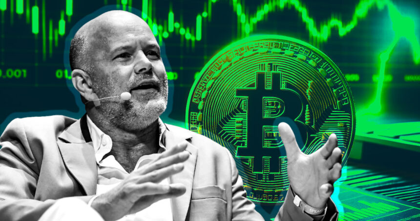Galaxy Digital CEO Mike Novogratz says Bitcoin reaching $100,000 is ‘just the start’