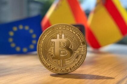 What does Mica say about Spain and the payment of taxes for using Bitcoin?