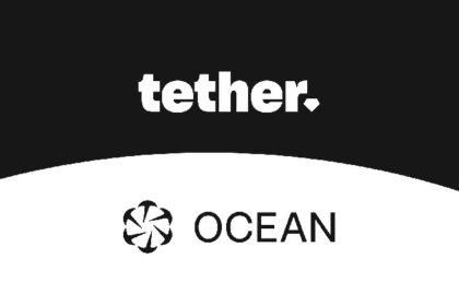 Tether to Deploy Hashrate on OCEAN, Advancing Decentralized Bitcoin Mining Infrastructure