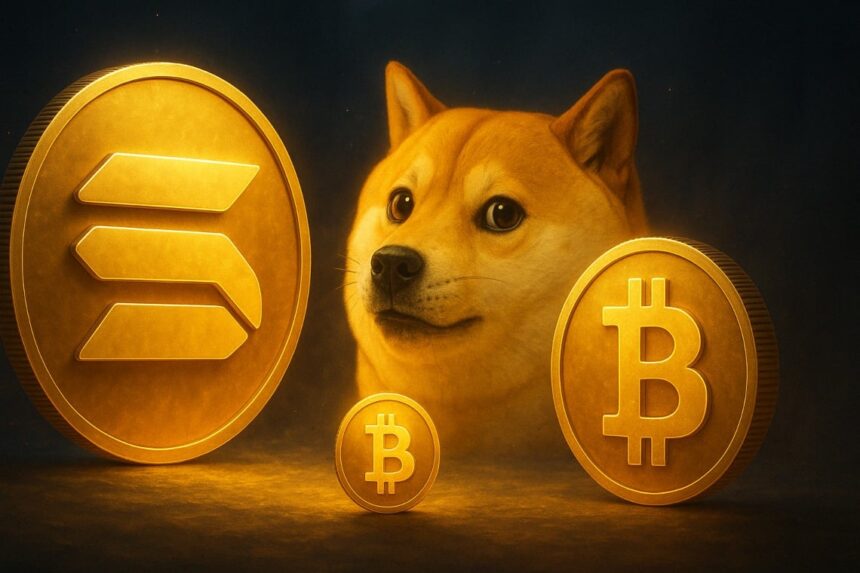 The cryptocurrencies slow down, while the whales focus on Dogecoin and Solana