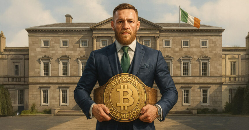 Conor McGregor takes talk of an Irish Bitcoin strategic reserve to the public