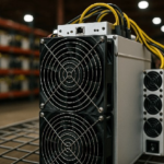 Bitcoin Hashrate Slides 75 EH/s After Etching New Record