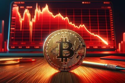 Bitcoin's falls to monthly lows triggering $464 million in liquidations amid global market jitters