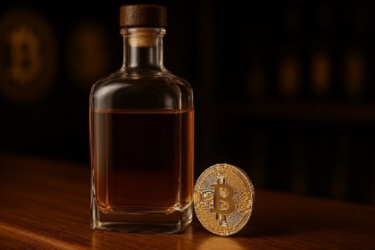 Bitcoin Bourbon? Heritage Distilling Drops 106.15-Proof Collector's Bottle