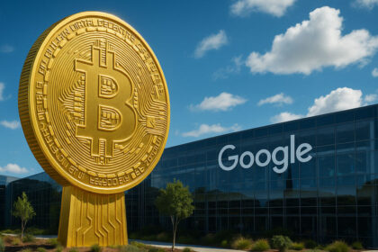 Bitcoin market cap overtakes Google’s $2.1 billion valuation as crypto equities also rise