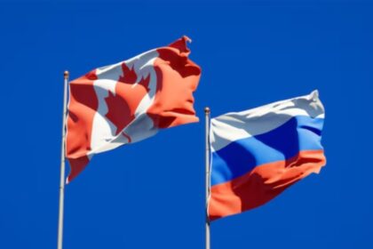 Canada Russia Flag