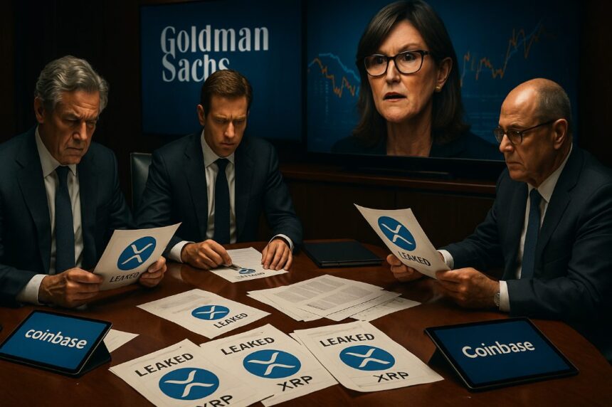 Goldman Sachs Coinbase Wood Ripple