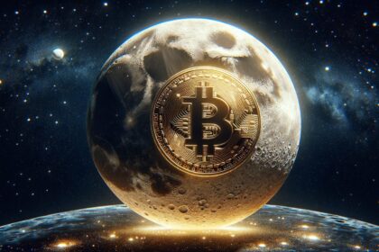Bitcoin BTC moon