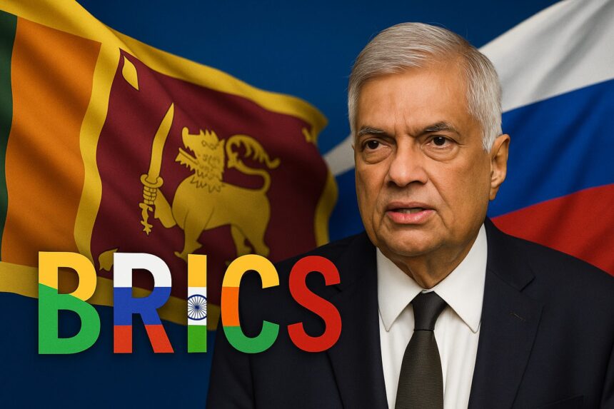 Sri Lanka Should Join Expanding Russia-Led BRICS Bloc