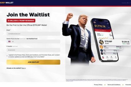 Trump Wallet and Trading Application