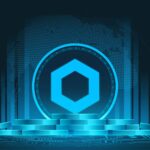 Amazon logo beside stock chart showing upward price movement