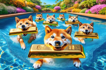 Shiba Inu Pool gold bars