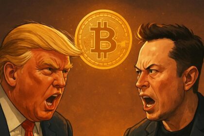 머스크의 친비트코인 미국당 창당 소식에 트럼프 일침… BTC 불 토큰에 호재