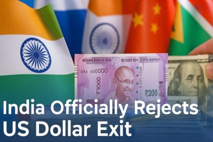 India Officially Rejects US Dollar Exit for Rupee Trade