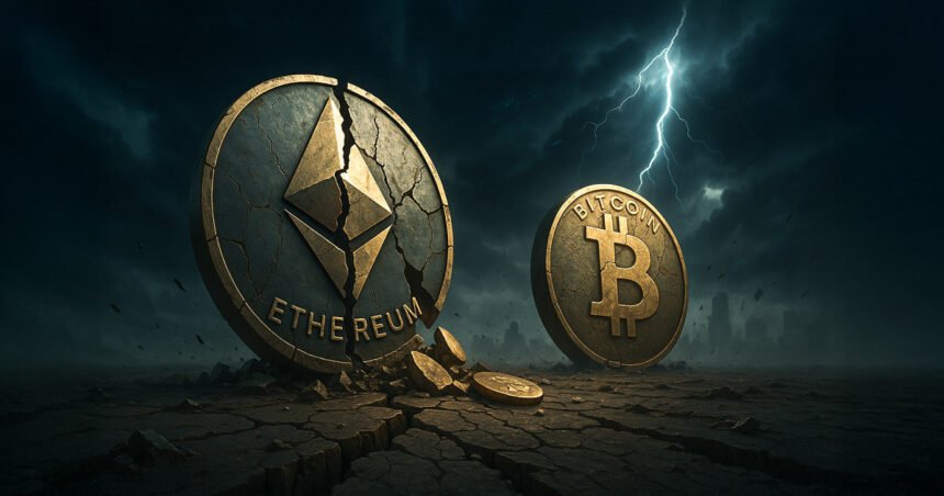 Bearish wave hits crypto as Bitcoin and Ethereum faced sharp declines over past week