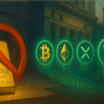 Gold legally barred from what BTC, XRP, TON, ETH are now doing to Wall Street