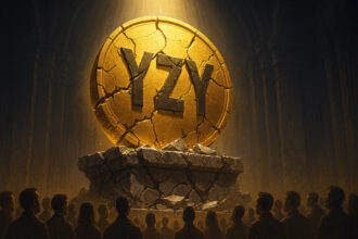 Kanye’s YZY launch rockets into Top 35 tokens then crashes 95% in hours