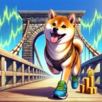 Shib running Hoichi bridge