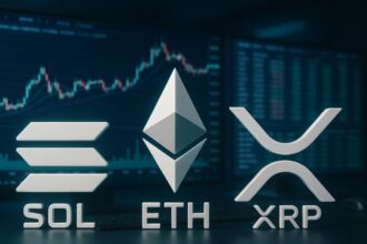 Solana, ETH e XRP in leggera sofferenza oggi