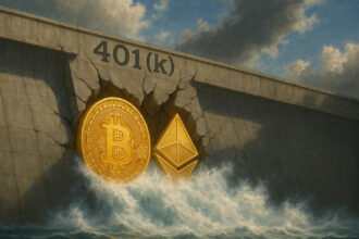 Trump 401k order to drive up to $122 billion into Bitcoin, Ethereum through default flows