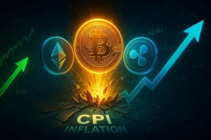 USA CPI Inflation Ethereum Bitcoin XRP