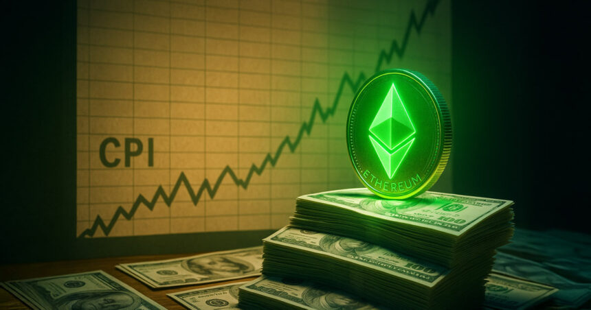 US core inflation jumps to 5 month high as Ethereum hits $4.4k
