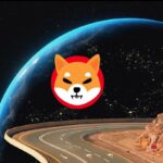 Alphabet and Google logos on blue digital background