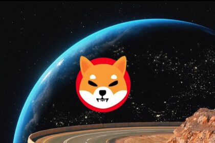 Alphabet and Google logos on blue digital background