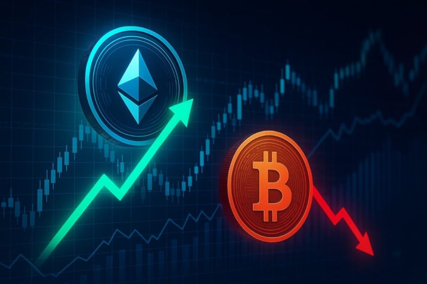 Altcoin season on the way? Ethereum accelerates while Bitcoin Dominance is at a crossroads