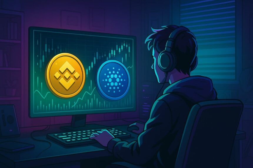 Crypto markets: BNB Coin soars, Cardano does not