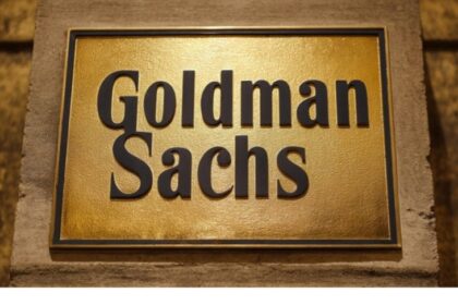 Goldman Sachs Logo Nameplate