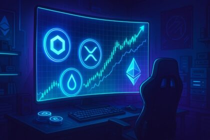 How are Chainlink, XRP, and Ethereum performing in the crypto markets?