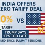 India Offers Zero Tariff Deal