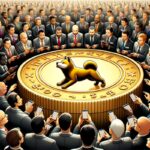 SHIBA INU SURROUNDED BY INVESTORS