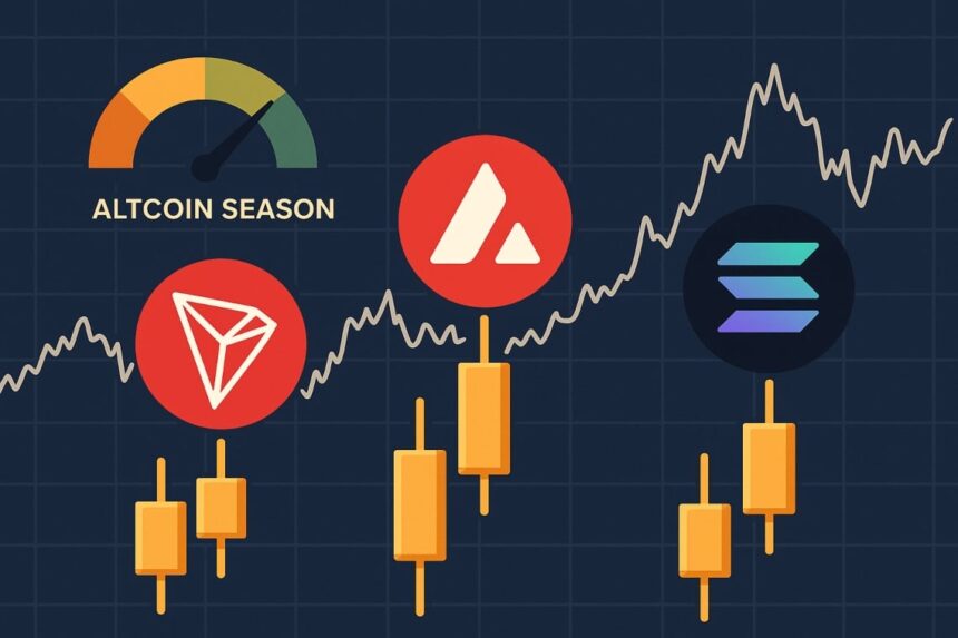 Tron, Avalanche, and Solana: Divergent Performance