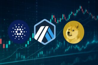 What are Cardano, Arbitrum, and Dogecoin doing?