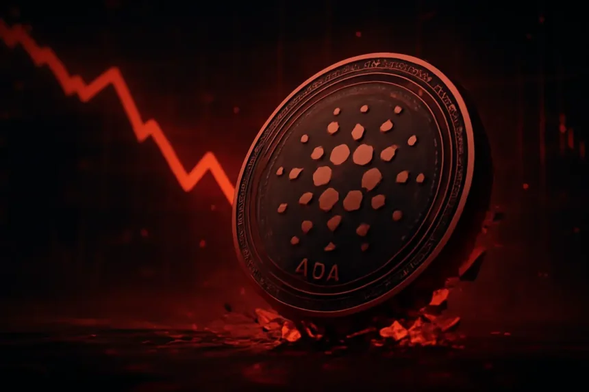 ADA Tests Pivot as Daily Trend Stays Bearish