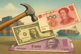 President Trump sitting at desk in Oval Office