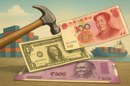 President Trump sitting at desk in Oval Office