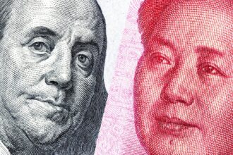 chinese yuan us dollar faces bills currency