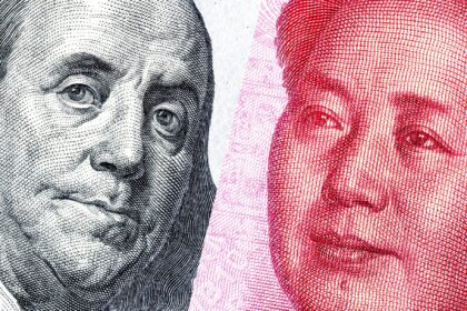 chinese yuan us dollar faces bills currency