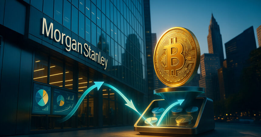Morgan Stanley’s new investment guidance could channel up to $80B into Bitcoin