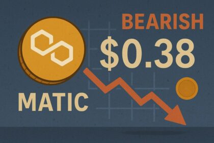 Polygon (MATIC) crypto holds 0.38 as daily trend stays bearish
