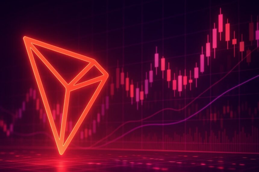 Tron (TRX/USDT): D1 neutral at 0.32, compressed volatility and close levels