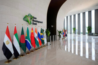 brics countries flags new development bank NDB