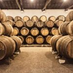 whiskey barrel casks
