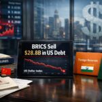 BRICS Sell $28.8B in US Debt as JPMorgan Turns Bearish on US Dollar