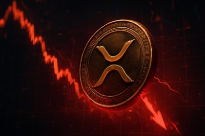 Price Compression And Support Tests For XRP Today In A Bearish Higher Timeframe Trend